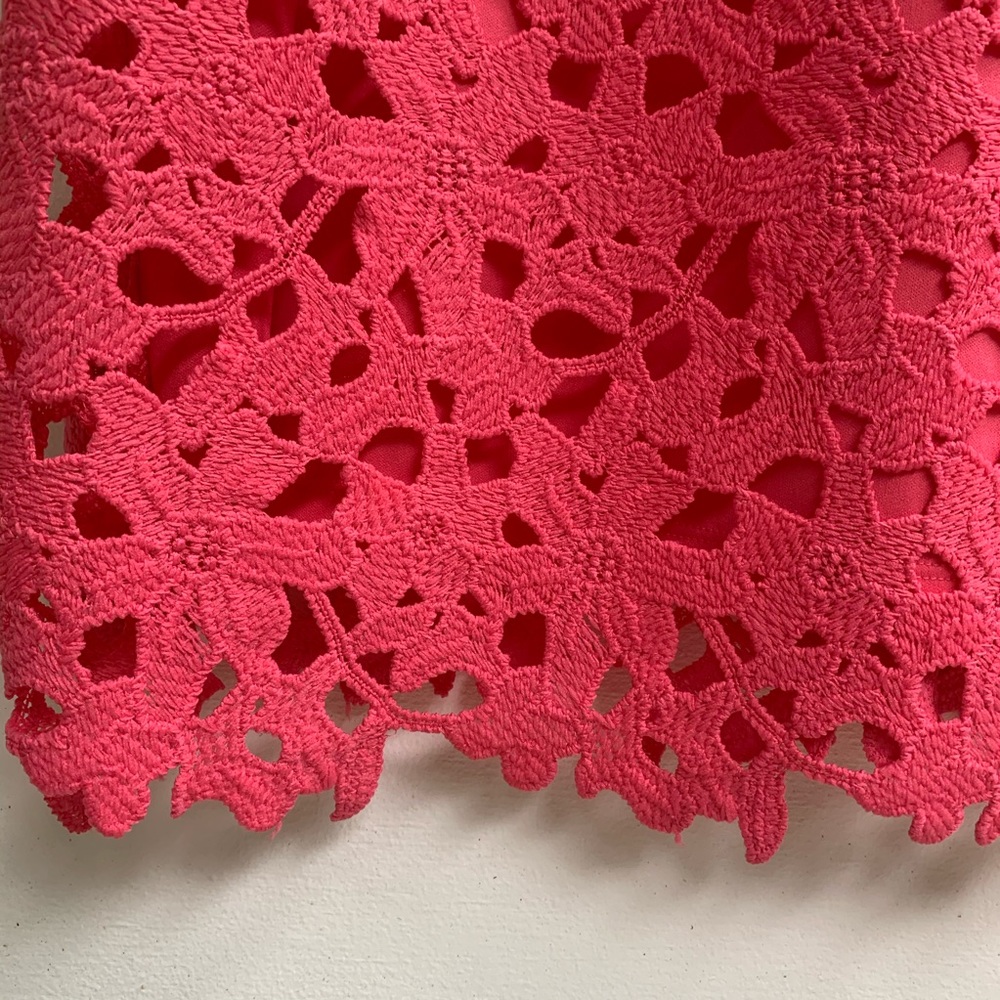 NWT Jessica Simpson Crocheted Lace Dress - Picture 8 of 8